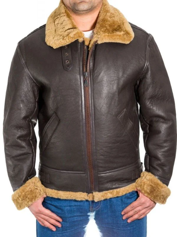 Shearling Jacket from 100% original sheepskin-Mjacket.com