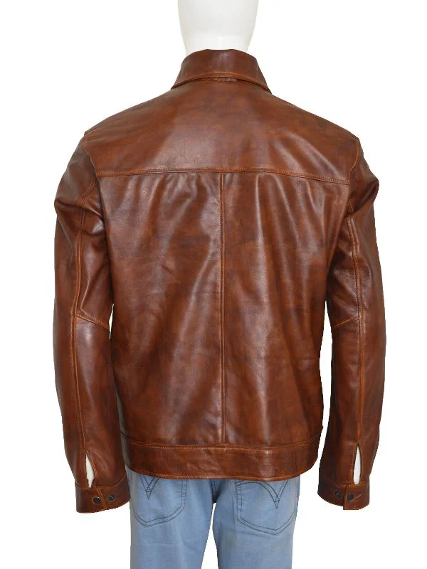 Arrow Season 4 John Diggle Leather Jacket