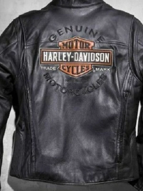 Shop Stylish Harley Davidson Men Black Biker Jacket | MJacket.com