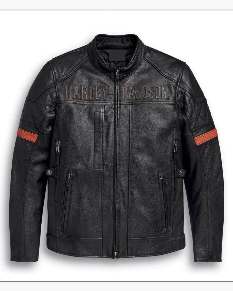 Shop Harley-Davidson Men's Motorcycle Jacket- Buy Triple Vent System ...