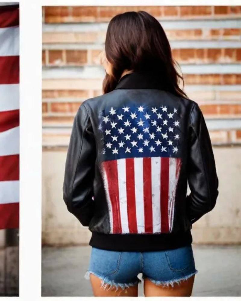 Women's patriotic jacket