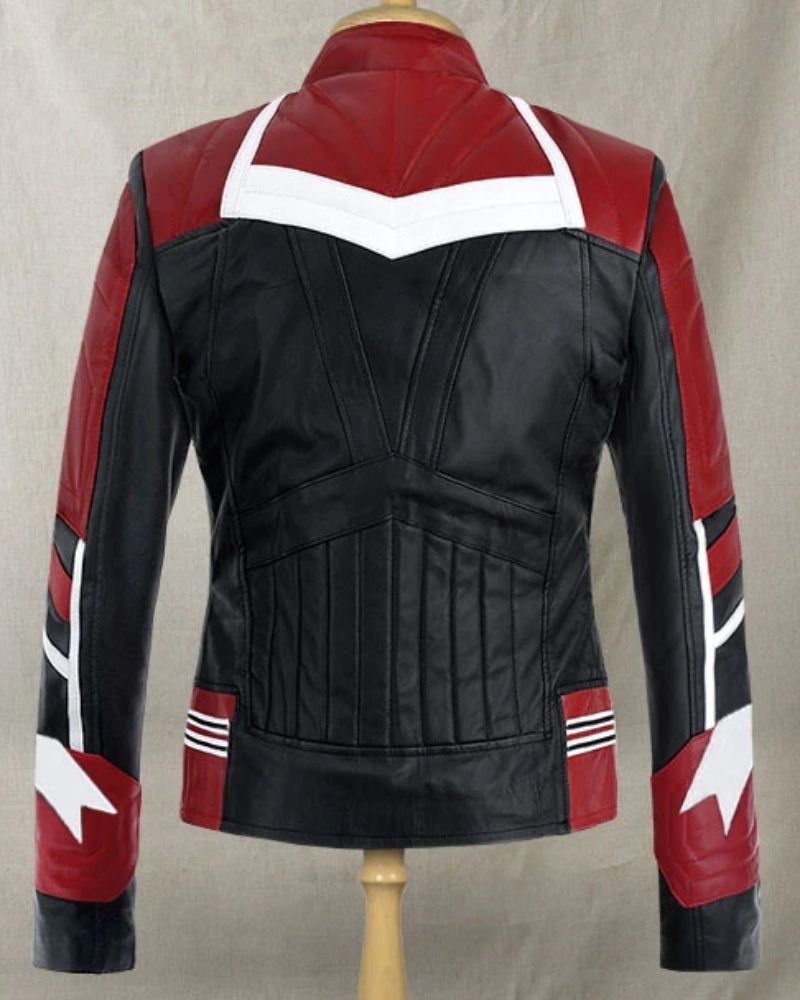 Brie Larson's leather jacket 