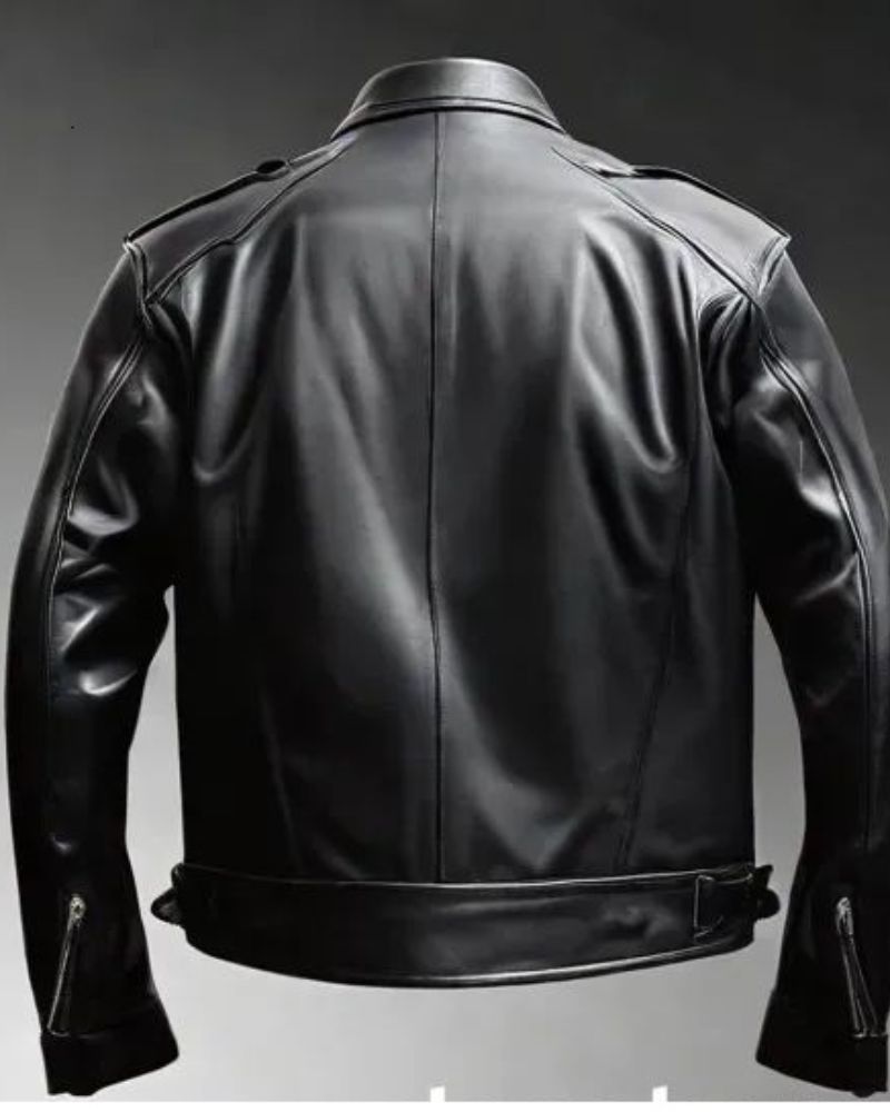 My Spy The Eternal City Black Leather Jacket