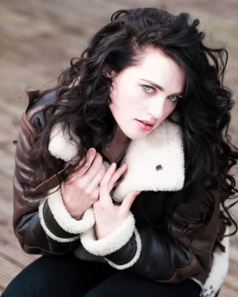 Katie McGrath Shearling Jacket