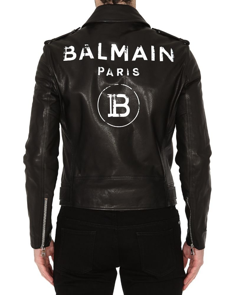 Balmain Paris Print Jacket