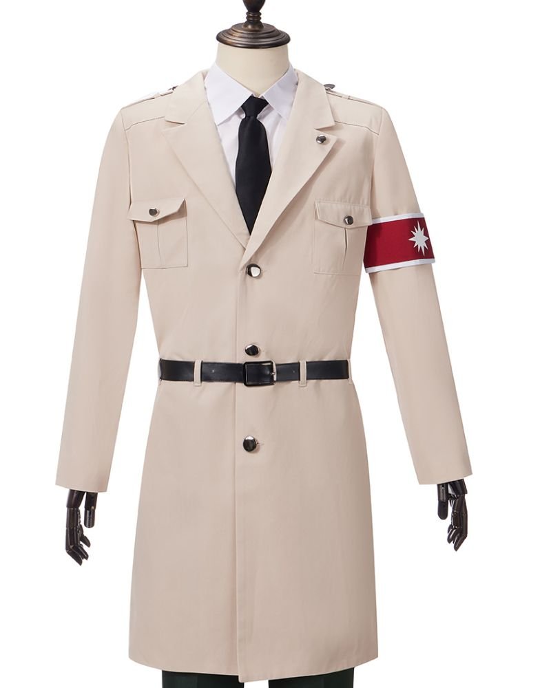 Zeke Yeager Attack on Titan Season 4 Military Coat