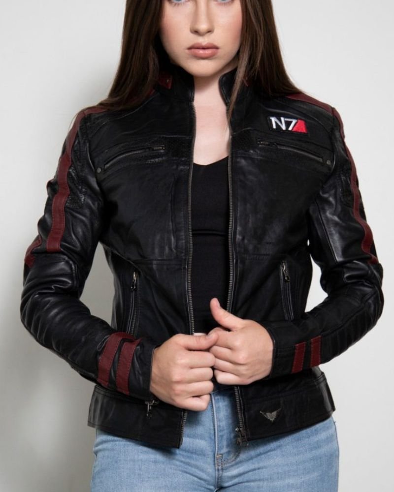 Womens Commander Shepard N7 Logo Jacket