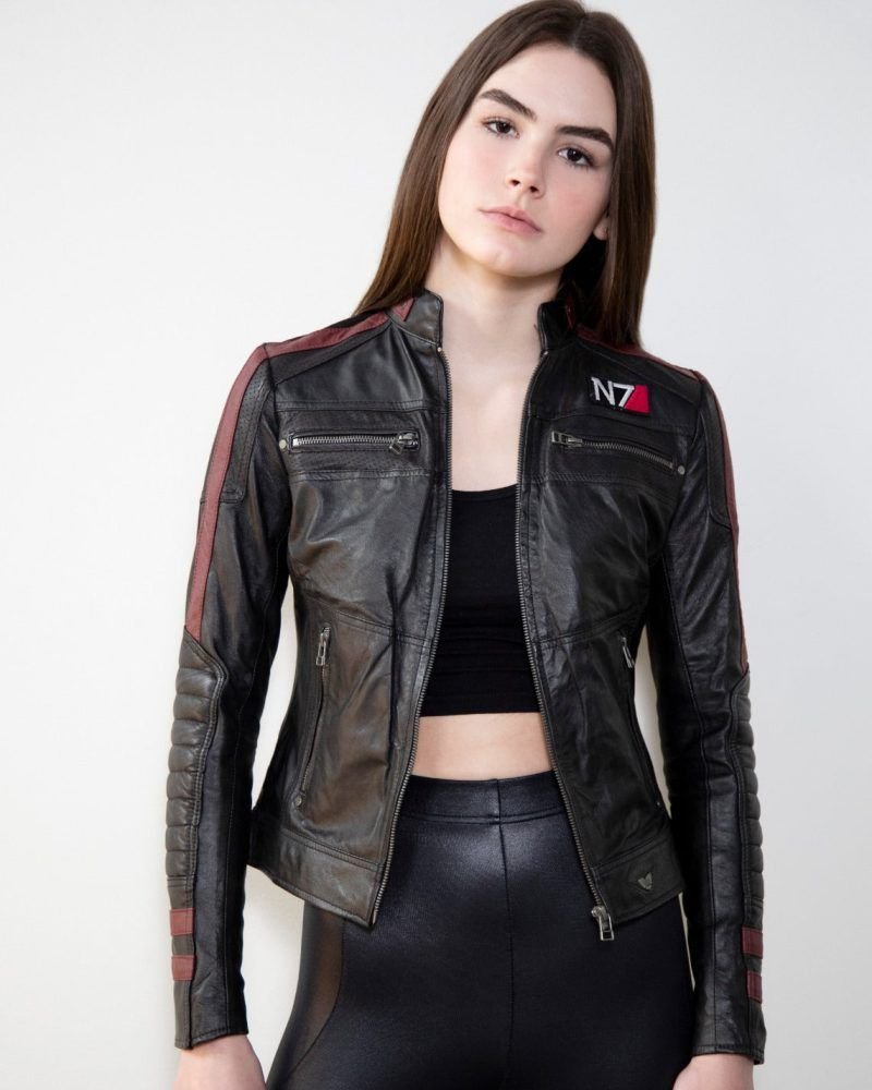 Womens Commander Shepard N7 Logo Jacket