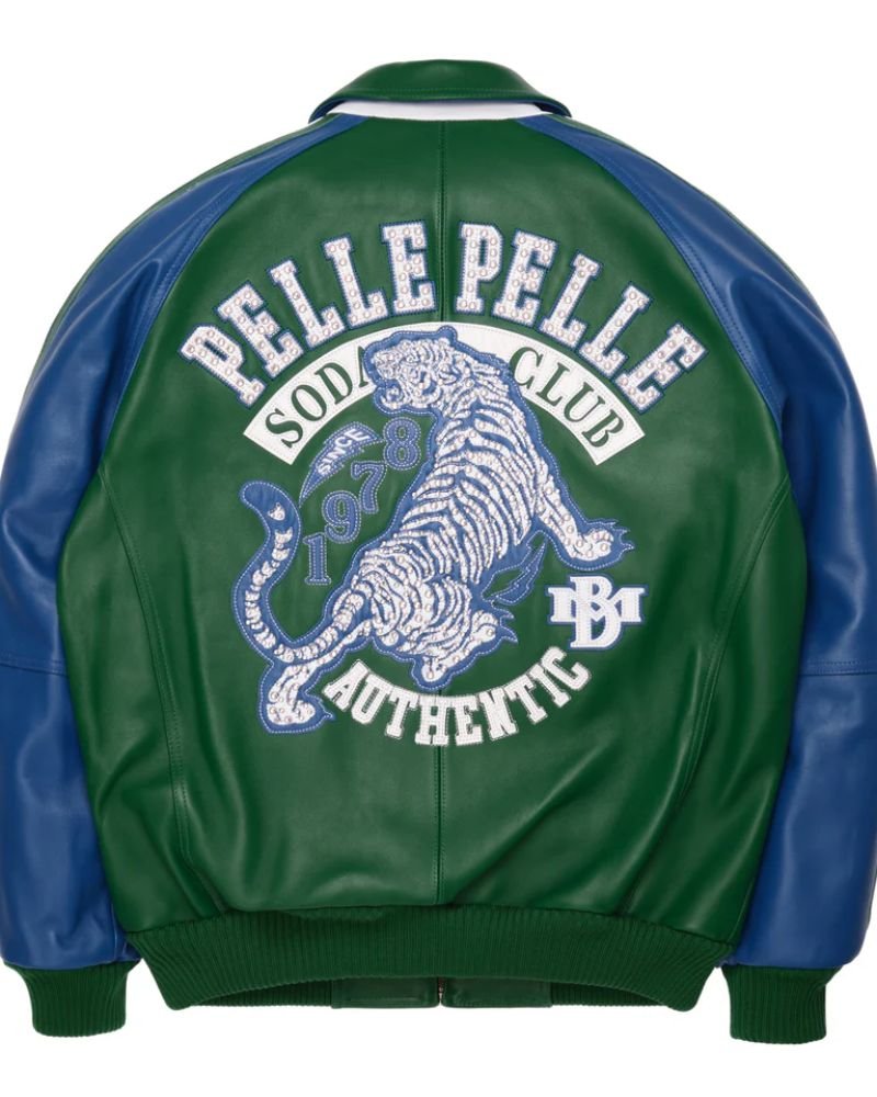 Embrace Fierce Fashion with the Pelle Pelle Soda Club Tiger Jacket