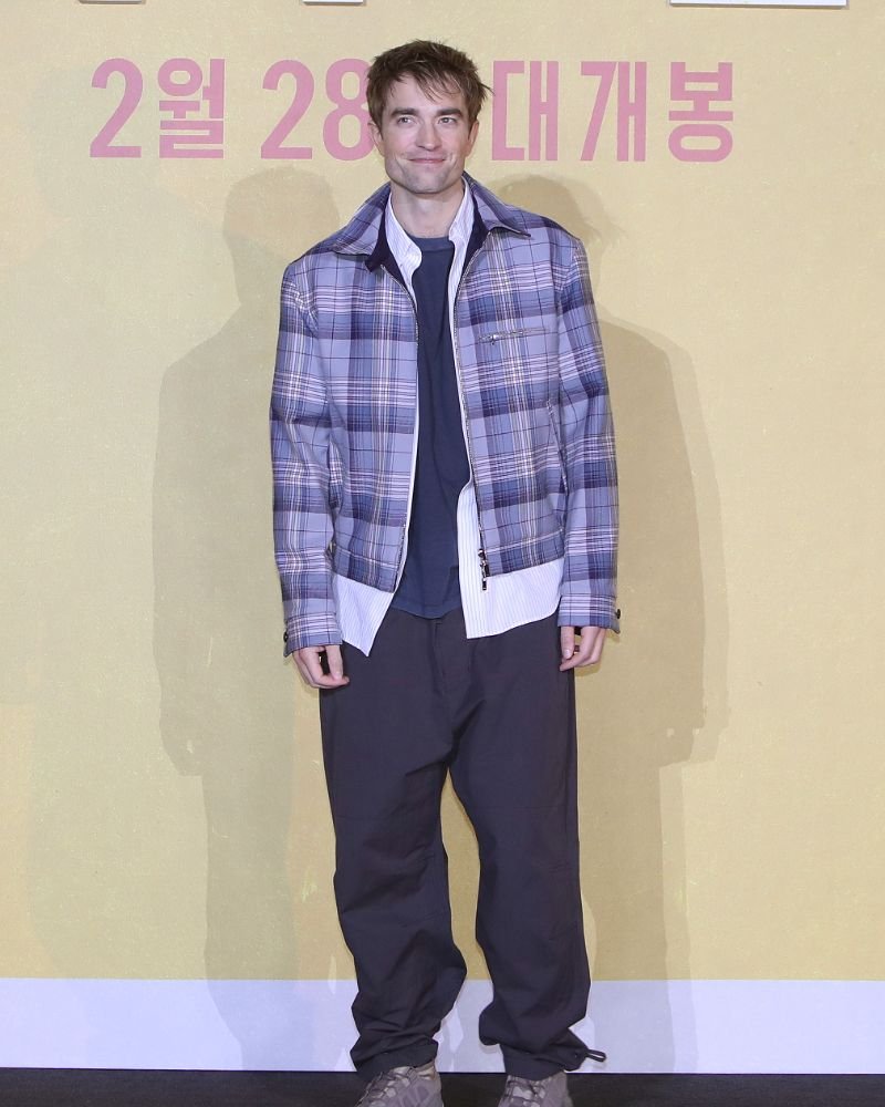 Robert Pattinson Plaid Jacket