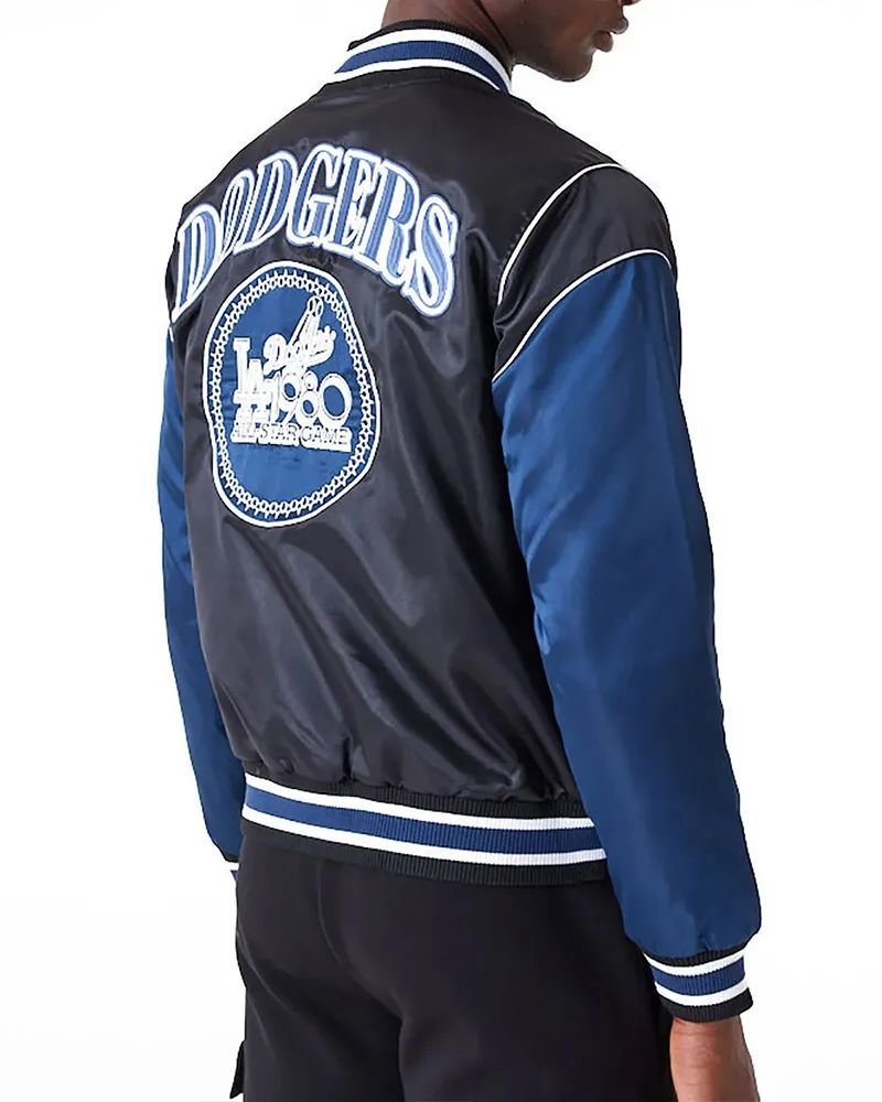 1980 Dodgers Satin Jacket, Los Angeles Dodgers Jacket, Vintage Satin Baseball Jacket, Dodgers Merchandise