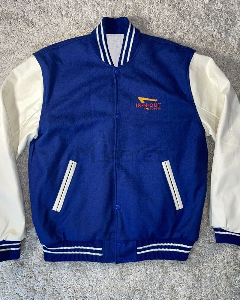 Get the Stylish Burger In N Out Letterman Jacket at MJacket.com