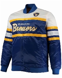 AS IS Officially Licensed NFL Men's Faux Leather Varsity Jacket – goSASS