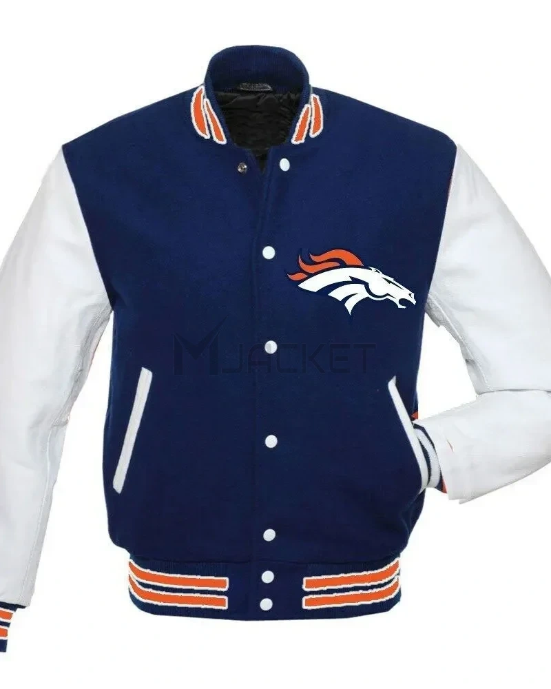 Denver Broncos Varsity Jacket - image 2