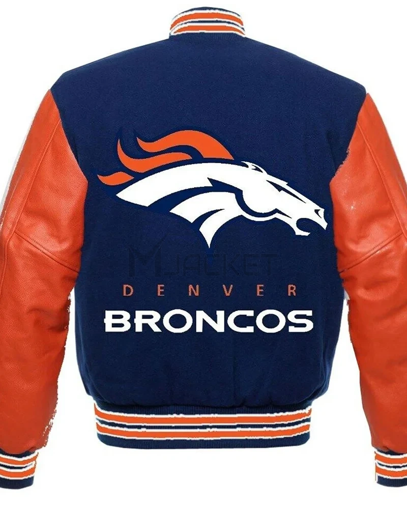 Denver Broncos Varsity Jacket - image 3