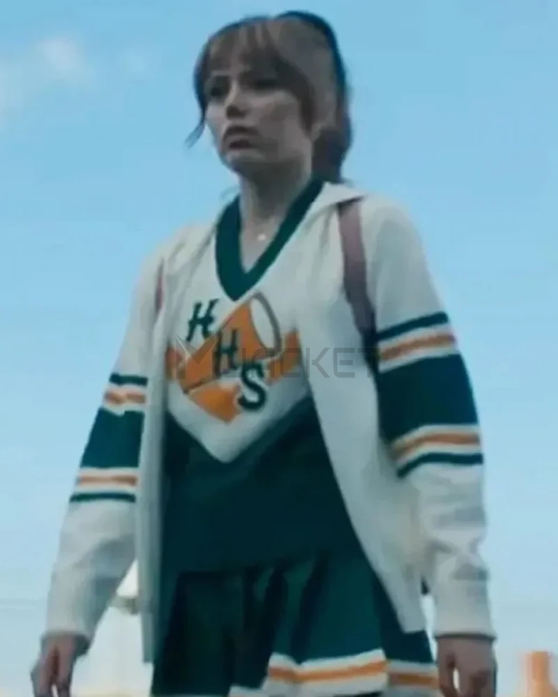 Grace Van Dien Stranger Things S04 White Hoodie - image 12