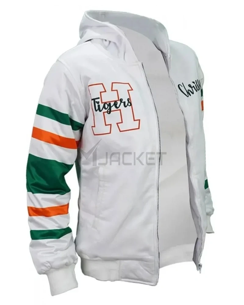 Grace Van Dien Stranger Things S04 White Hoodie - image 9