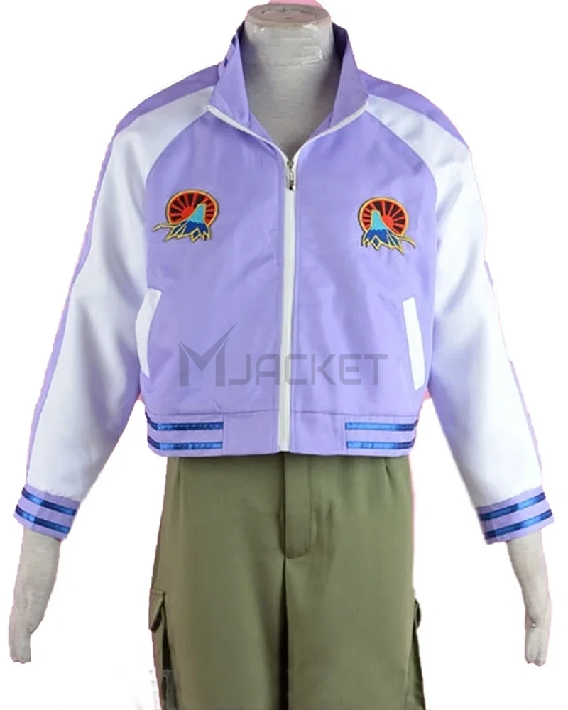 Ivan Karelin Tiger and Bunny Purple and White Jacket - image 1