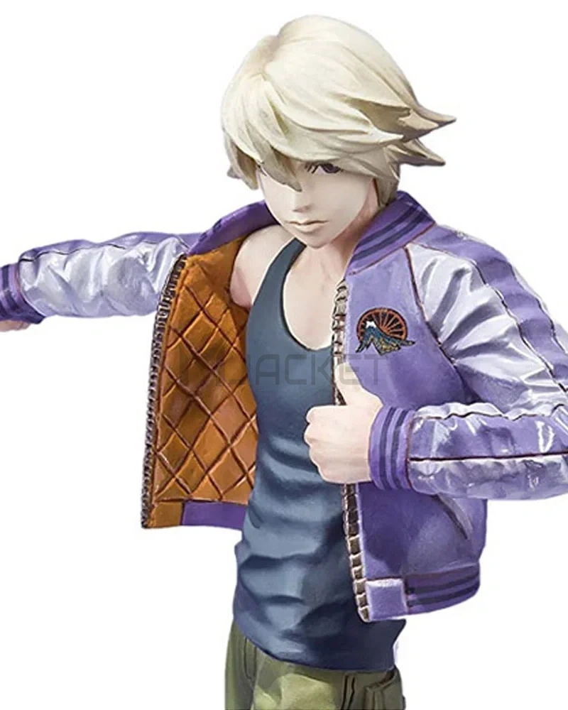 Ivan Karelin Tiger and Bunny Purple and White Jacket - image 7