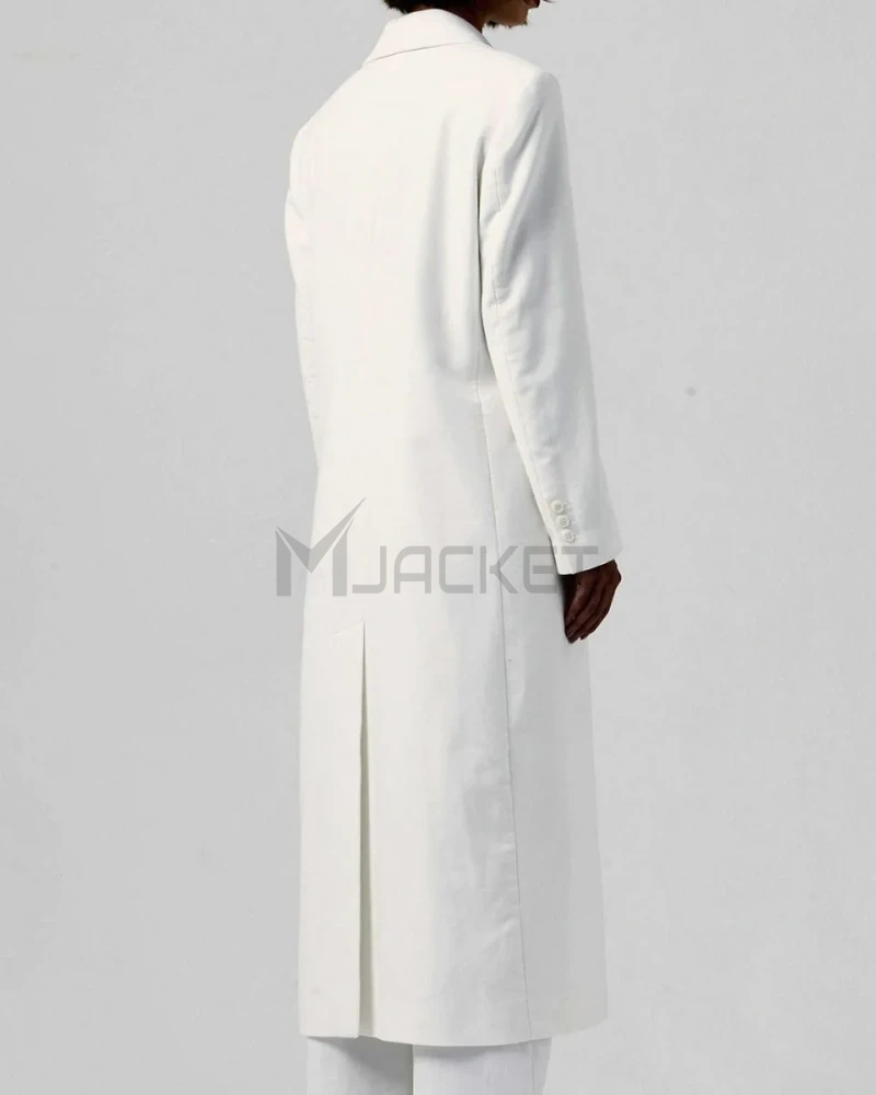 Justin Bieber Feat. Don Toliver Honest Wool White Coat - image 3