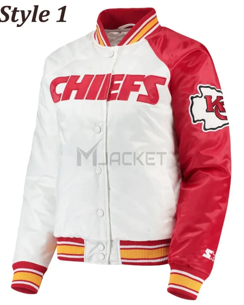 Kansas City Chiefs Starter Satin Jacket - image 1