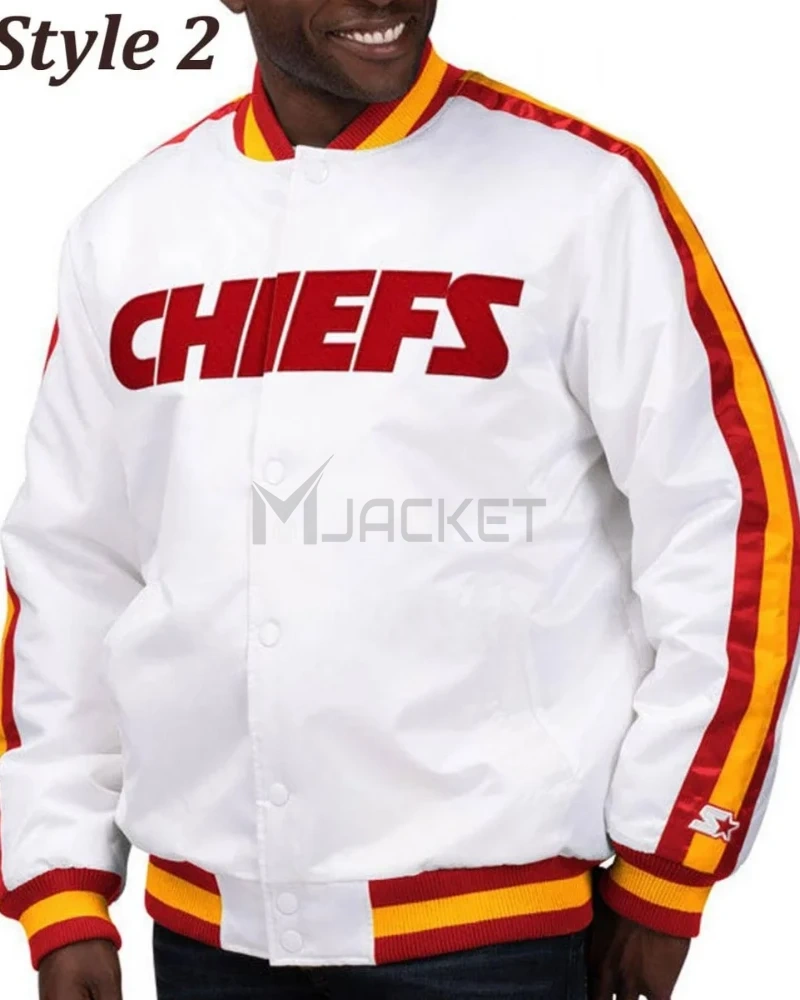 Kansas City Chiefs Starter Satin Jacket - image 2