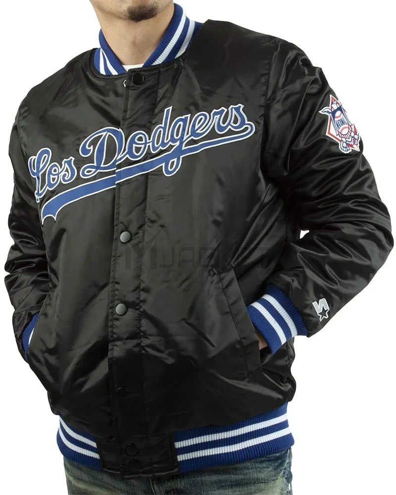 LA Dodgers National Satin Jacket - image 2