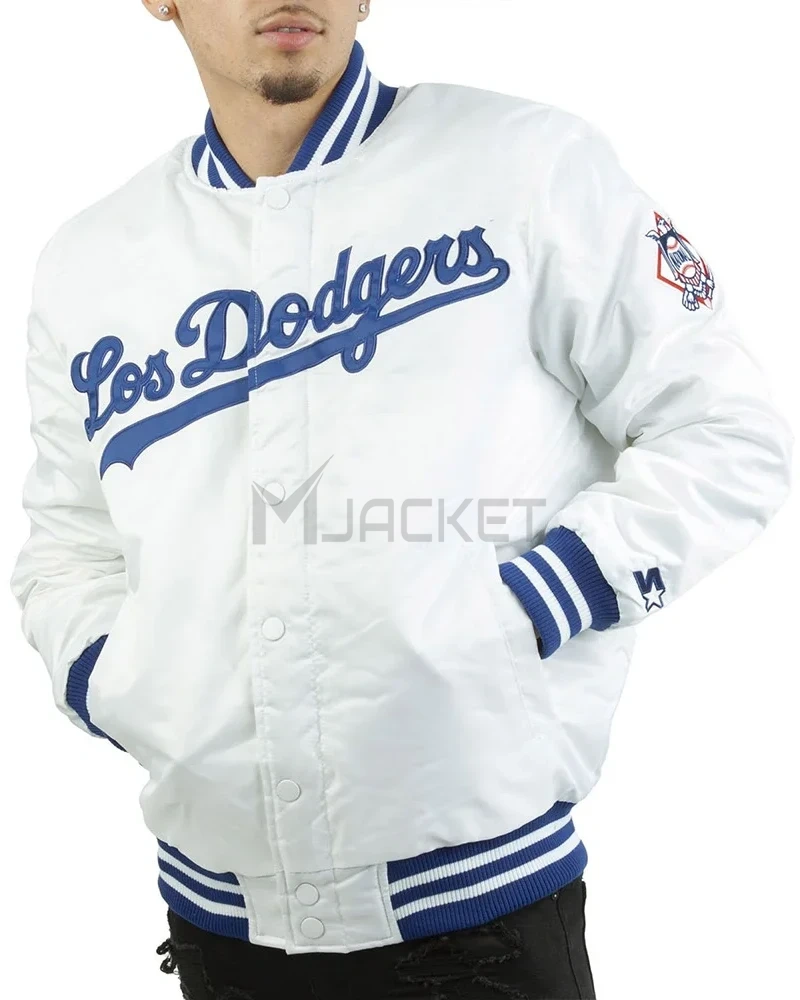 LA Dodgers National Satin Jacket - image 3