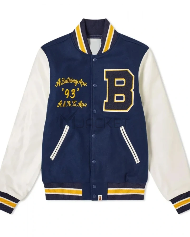 Letterman B A Bathing Ape Jacket - image 1