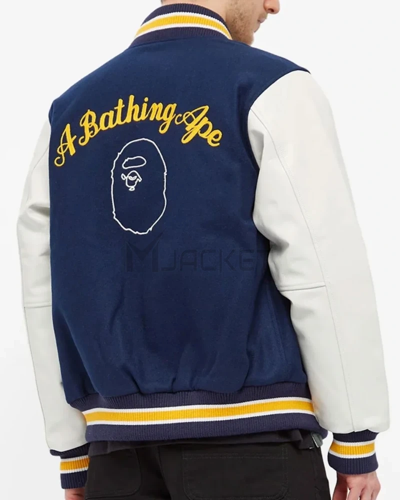 Letterman B A Bathing Ape Jacket - image 5