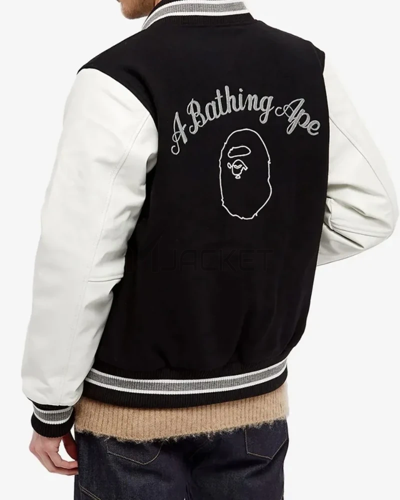 Letterman B A Bathing Ape Jacket - image 8