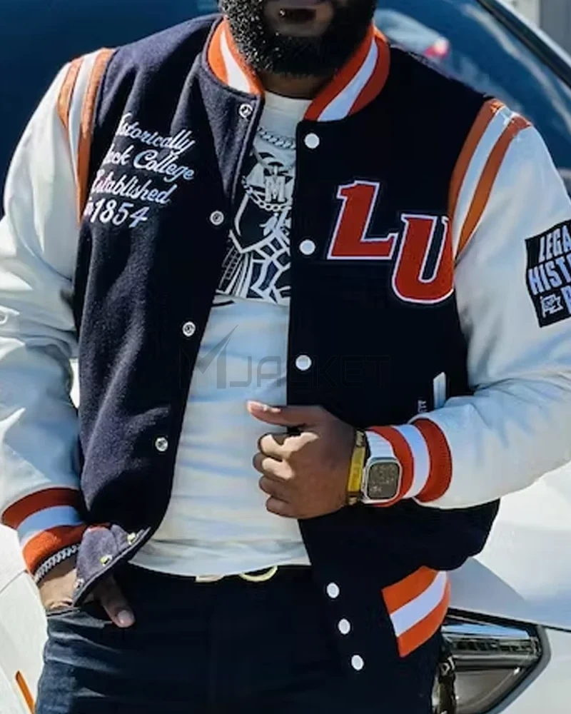 Lincoln University Motto 2.0 Letterman Jacket - image 6